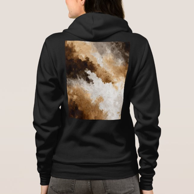 Camiseta Bella+Canvas Full-Zip Hoodie (Verso)