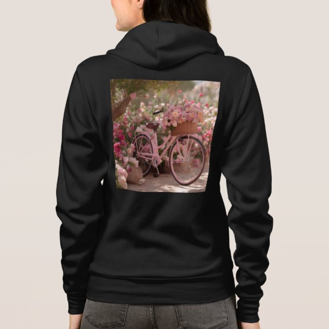 Camiseta Bella+Canvas Full-Zip Hoodie (Verso)