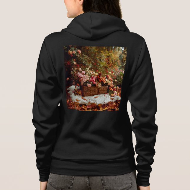 Camiseta Bella+Canvas Full-Zip Hoodie (Verso)