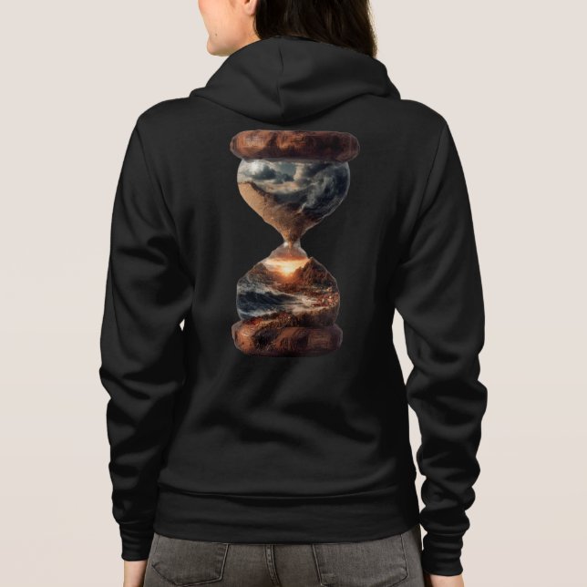 Camiseta Bella+Canvas Full-Zip Hoodie (Verso)