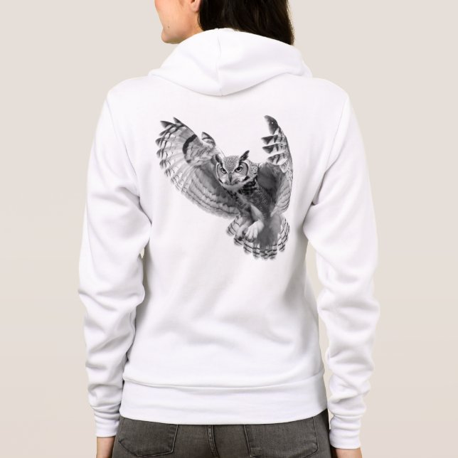 Camiseta Bella+Canvas Full-Zip Hoodie (Verso)