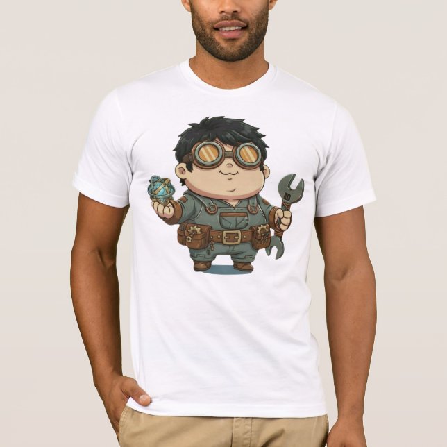Camiseta Bella+Canvas Gênio Forjador (Frente)
