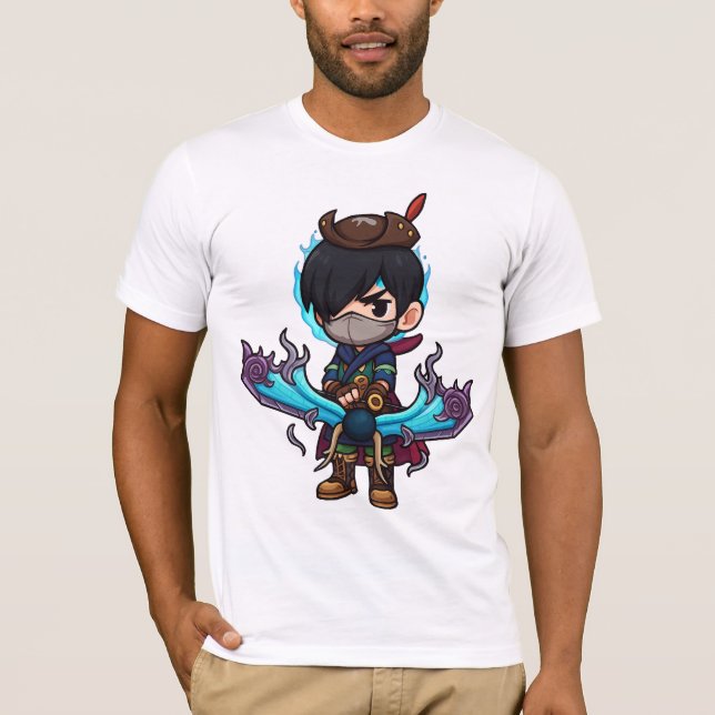 Camiseta Bella+Canvas Guardião da Floresta Mística (Frente)