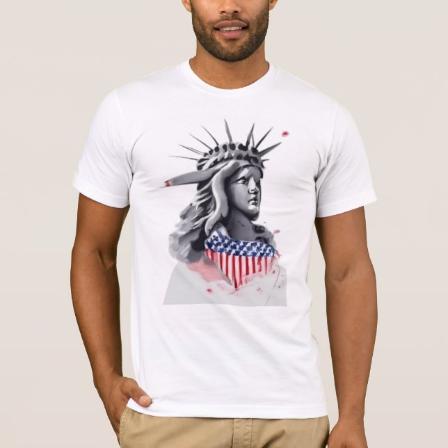 Camiseta "Bella Canvas Premium Comfort Jersey Tee" (Frente)