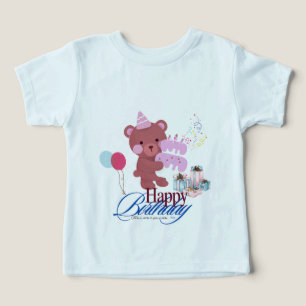 Camiseta Bella+Canvas Toddler com três misturas