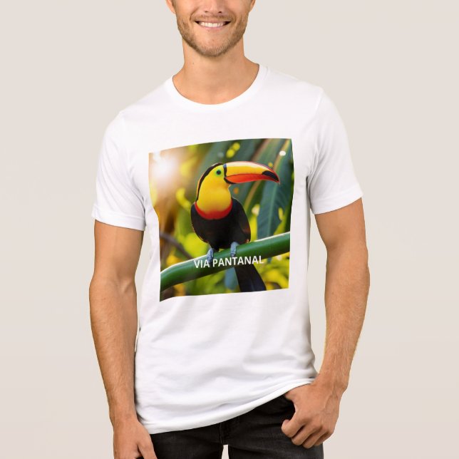 Camiseta Bella+Canvas Tri-blend Tucano (Frente)