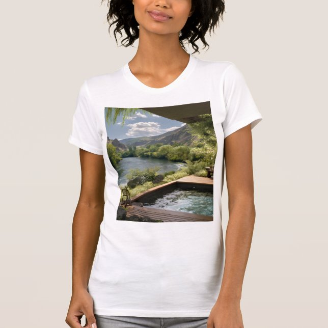 Camiseta Bella+Canvas Women Slim Fit Tee (Frente)