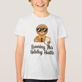 Camiseta Bella+Canvas Youth Tri‑Blend T‑Shirt – Gingerbread