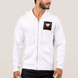 Camiseta Bella do Coelhinho-Canvas-Cheio-Zip Hoodie