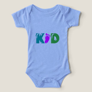 Camiseta Bella do miúdo + Criança de três peças