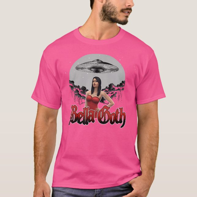 Camiseta Bella Gótico Ufo Video Game (Frente)