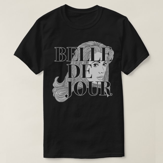 Camiseta Belle de Jour White (Frente do Design)