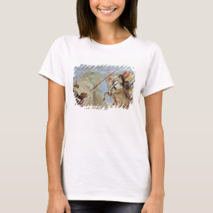 Camiseta Bellerophon, Pegasus de montada, massacrando o