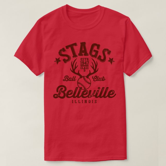 Camiseta Belleville Stags (Frente do Design)