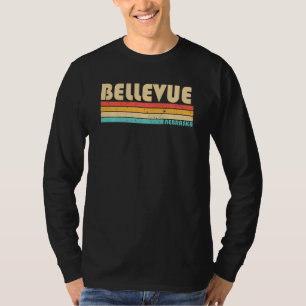 Camiseta Bellevue Ne Nebraska Funny City Home Roots Retro 7