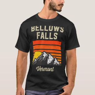 Camiseta Bellows Falls Vermont Retro Vintage Estado Usa
