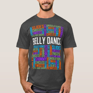 Camiseta Belly Dance Words