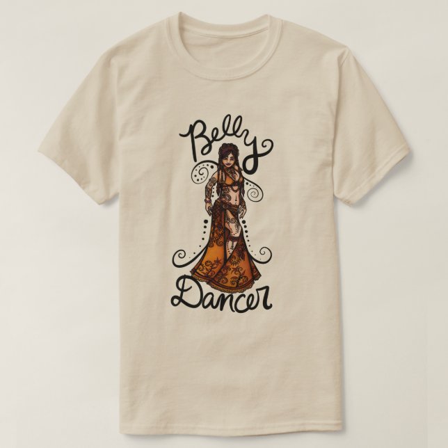 Camiseta Belly Dancer Goddese (Frente do Design)