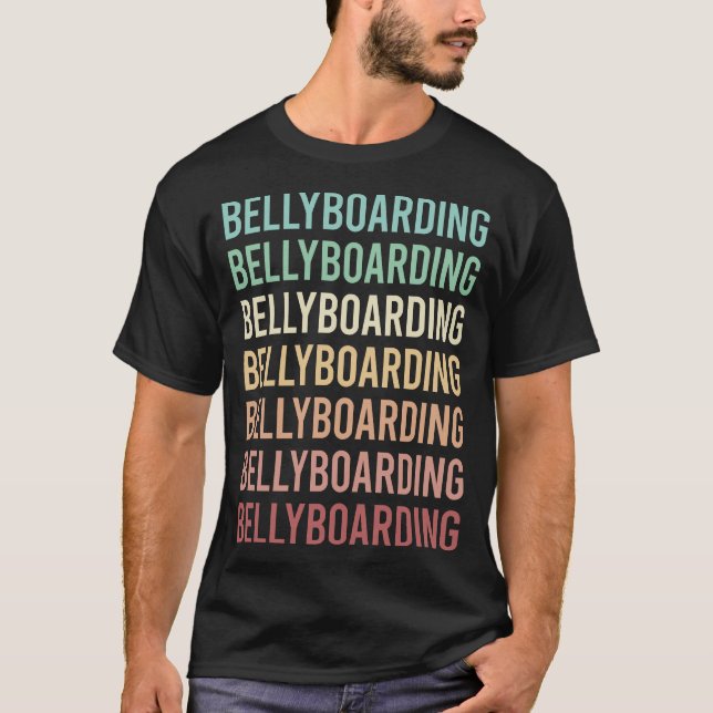 Camiseta Bellyboard Colorida Text (Frente)