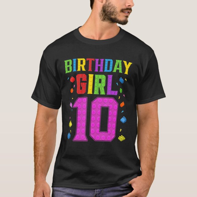 Camiseta Belo 10.º Aniversário, 10 anos de idade, Edifício  (Frente)