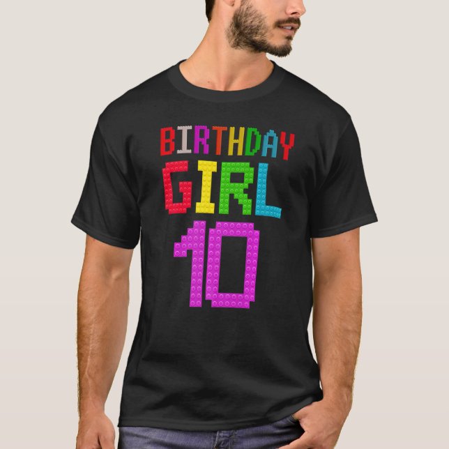 Camiseta Belo 10.º Aniversário, 10 anos de idade, Edifício  (Frente)