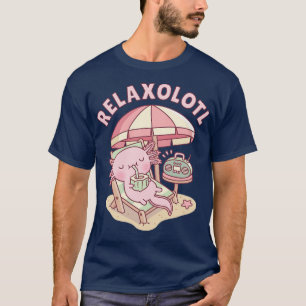 Camiseta Belo Axolotl Relaxa Muito Engraçado