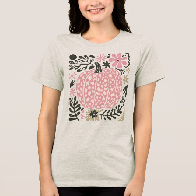 Camiseta Belo Boho Fall Pumpkin (Frente)