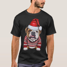 Camiseta Belo Bulldog Frio Natal