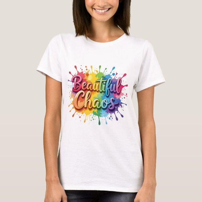 Camiseta Belo caos (Frente)