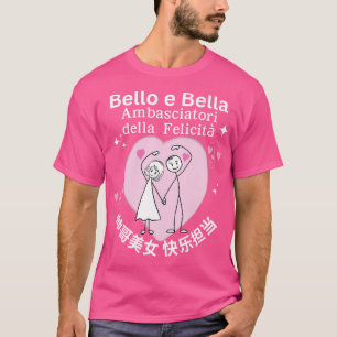 Camiseta Belo Casal Chinês Lang Italiano