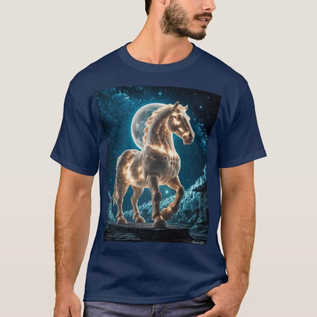 Camiseta Belo Cavalo das Luzes Brancas (Frente)