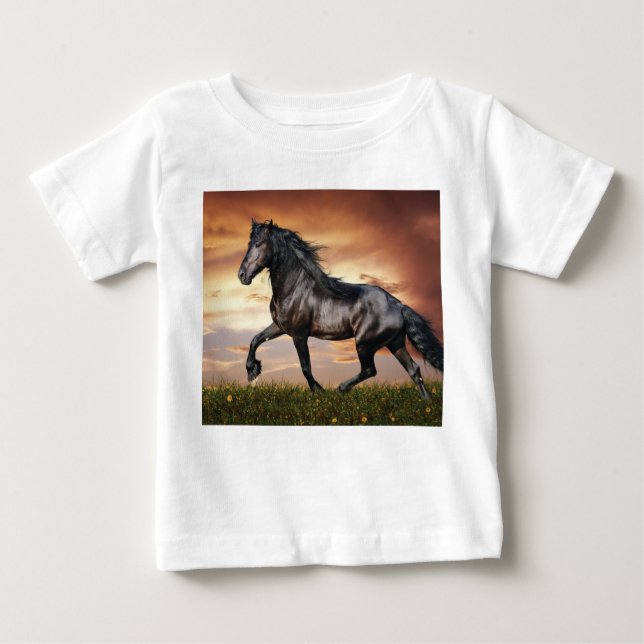 Camiseta Belo Cavalo Negro (Frente)