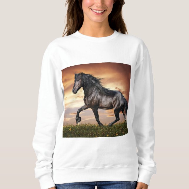 Camiseta Belo Cavalo Negro (Frente)