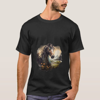 Camiseta belo cavalo selvagem Idea Criativa Inspiração Gra