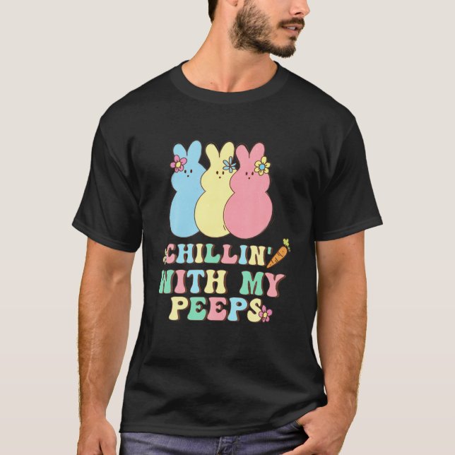 Camiseta Belo Chillin Com Meus Estudantes Dia De Páscoa Chá (Frente)