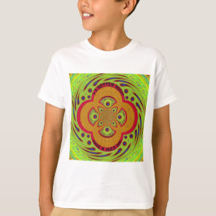 Camiseta Belo Design do Padrão Africano Mandala