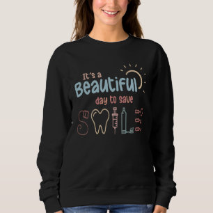 Camiseta Belo Dia Para Salvar Sorrisos Dentis Dental Hygien