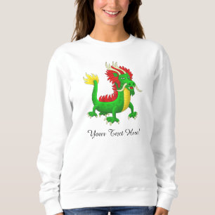 Camiseta Belo Dragão Azulado Chinês
