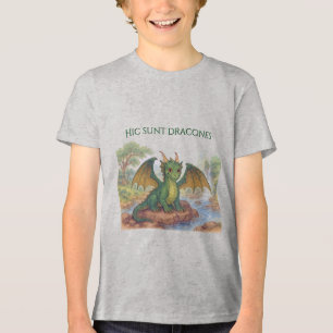 Camiseta Belo dragão verde