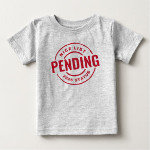 Camiseta Belo e engraçado Natal vermelho