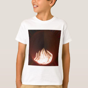 Camiseta Belo Impressão de Arte Abstrato