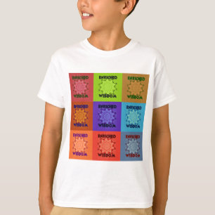 Camiseta Belo Impressão de arte Pop: Enriquecida
