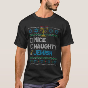 Camiseta Belo Jewish Feliz de Natal Engraçado H