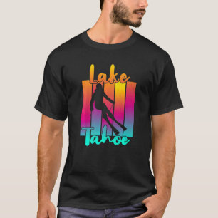 Camiseta Belo Lago Tahoe Winter Sunset