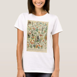 Camiseta Belo Millot Fleur Illistration Impressão
