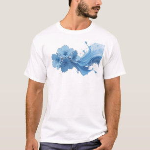 Camiseta Belo Motivo Artístico de FLOR ABSTRATA