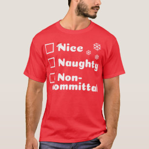 Camiseta Belo Natal Engraçado Não-comprometido