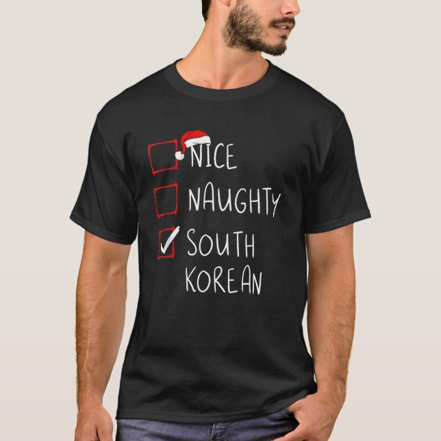 Camiseta Belo Natal Sul-Coreano, Coreia do Sul (Frente)