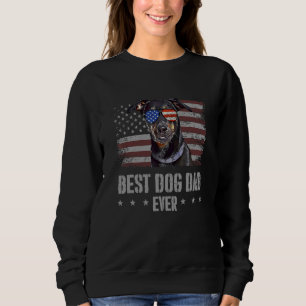 Camiseta Belo Pai De Cachorro Retro Usa American Fla