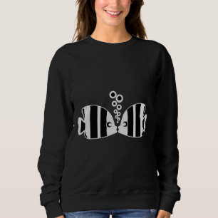 Camiseta Belo Peixe de Oceano de Amor Simples